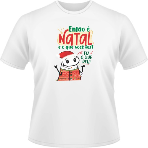 Camisa Camiseta Florks Meme Natal